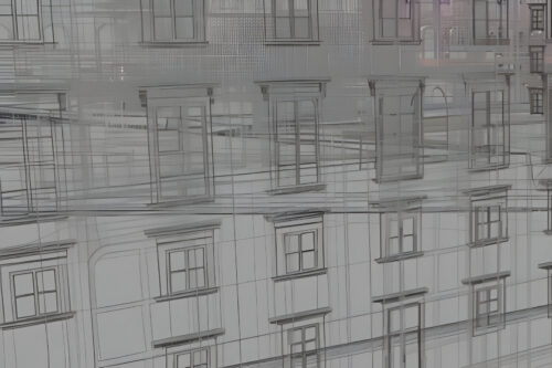 Visualization of the Vienna Hofburg 3D model