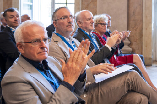 Participants during the opening ceremony