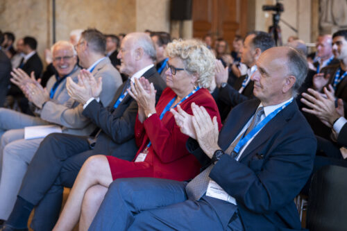 Participants during the opening ceremony