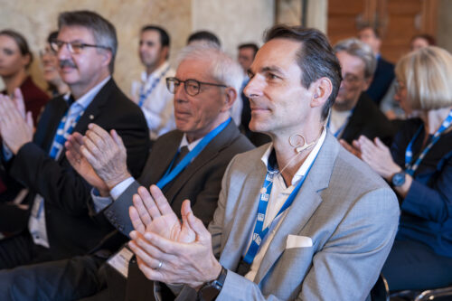 Participants during the opening ceremony