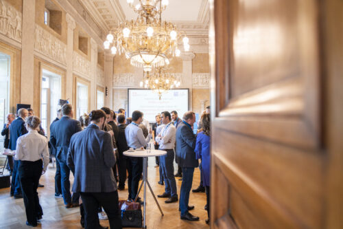 Participants before the opening ceremony