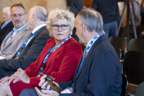 Participants before the opening ceremony