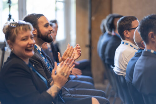 Participants during the opening ceremony