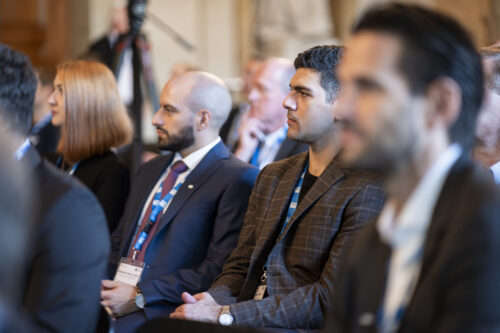 Participants during the opening ceremony