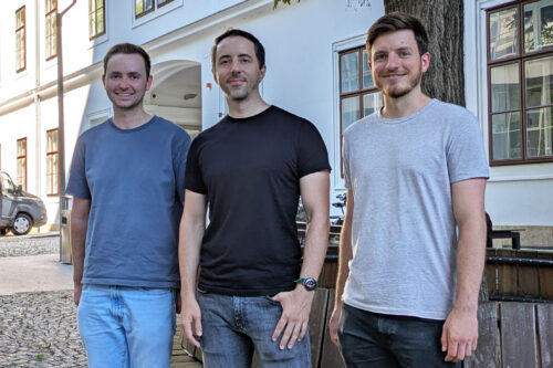 Lukas Kaindl (left), Markus Lukacevic (center), Dominik Kratzer (right)