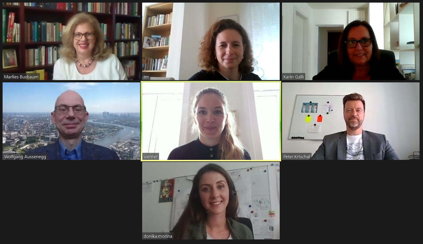 [Translate to English:] Online Hearing Standard Stipendium General Management MBA - Screenshot