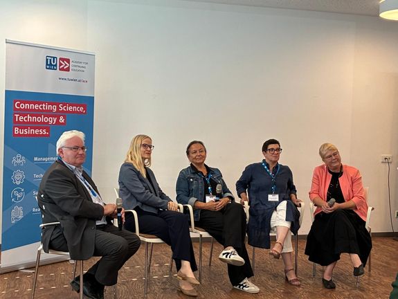 Participants of the panel discussion