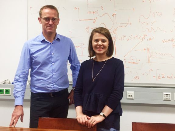 Prof. Peter Filzmoser und Nermina Mumic