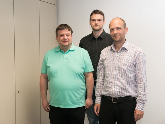 Achim Bittner, Frank Steinhäußer, Ulrich Schmid (v.l.n.r.)