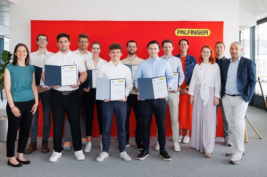 Presentation of Palfinger scholarships 2024