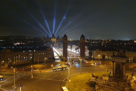 Stadt in der Nacht