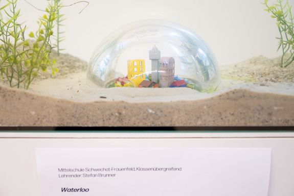 Modell Unterwasserstadt