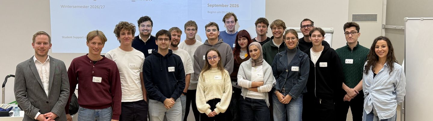 Gruppe von Studenten