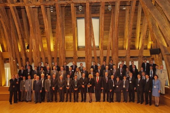 Rectors and Presidents of European Universities of Technology at the conference (Copyright TU Wien, Foto: Thomas Blazina)
