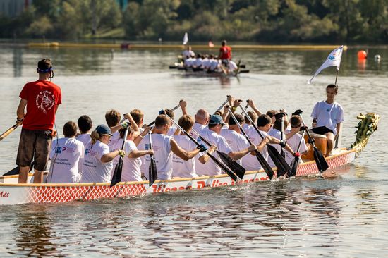Drachenboot Rennen