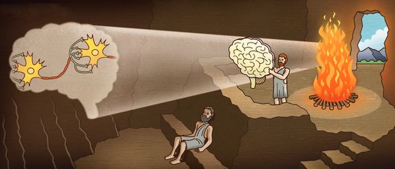 Prof. Hans-Ulrich Dodt fühlt sich durch moderne bildgebende Verfahren an Platons Höhlengleichnis erinnert. [1]