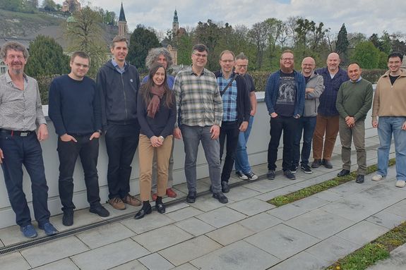 Teilnehmer*innen des ACONET-EGI Workshops an der Universität Mozarteum Salzburg.