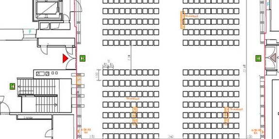 Kuppelsaal CAD Plan Kino
