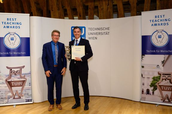 Best Teacher Bernhard Pichler (Fakultät für Bau- und Umweltingenieurwesen)