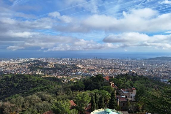 Blick auf eine Stadt