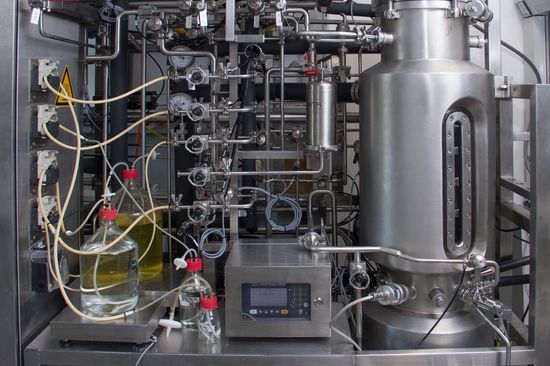 Bioreaktor an der TU Wien