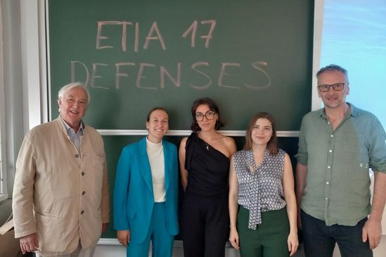 ETIA 17 students with supervisor and Academic Director