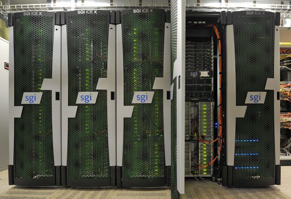 Im Rechenzentrum der ZAMG (Bild) wird für EODC Water die Erstprozessierung der Daten durchgeführt. [2]