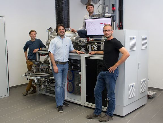 Helmut Riedl, Martin Melik-Merkumians, Philipp Ertelthaler, Stefan Rißlegger (v.l.n.r)