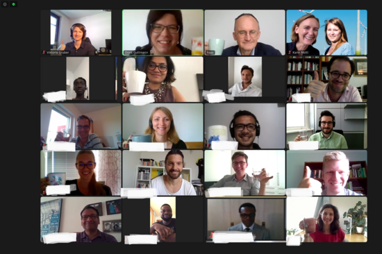 16th Cohort of the MSc Renewable Energy Systems and Program Team