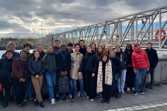 ETIA 18 Group at sewage plant Vienna