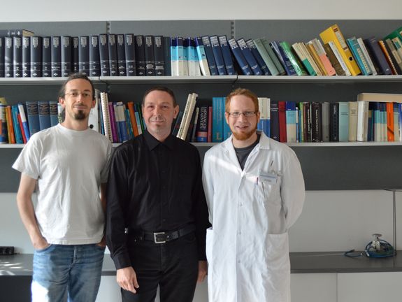 Patrick Knaack, Robert Liska, Daniel Bomze (v.l.n.r.)