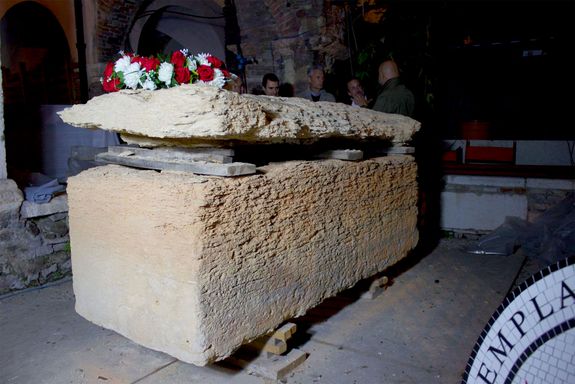 Der Sarkophag des Tempelritters