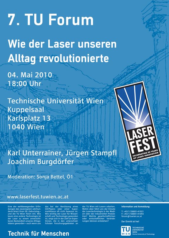 Plakat 7. TU-Forum am 4.5.2010