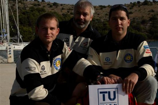 TU-Safetys: Michael Fuchs, Herbert Koblmiller und Christoph Pfeifer