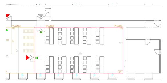 Boecklsaal CAD Plan Klassenzimmer Boecklsaal CAD Plan Klassenzimmer