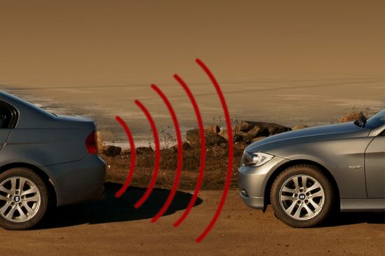 Signale von Auto zu Auto