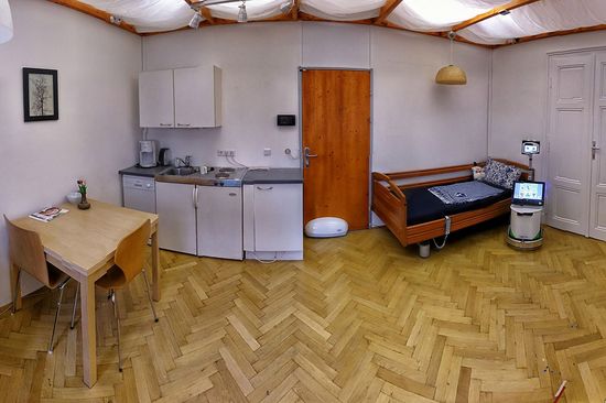 Versuchszimmer an der TU Wien