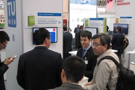 TU Wien at Hannover Messe 2017 – Planetenmotor – 08