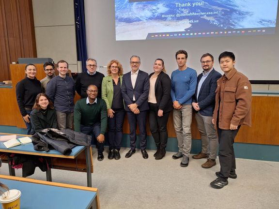 Public Lecture mit Josef Aschbacher