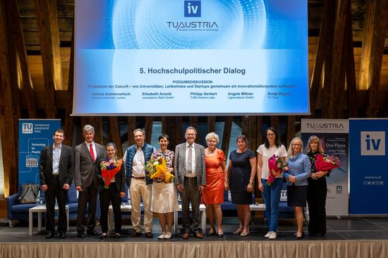 Die Teilnehmer_innen des 5. Hochschulpolitischen Dialogs