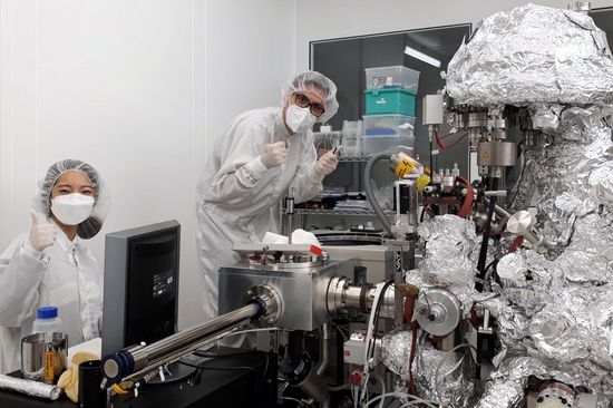 picture from the clean room