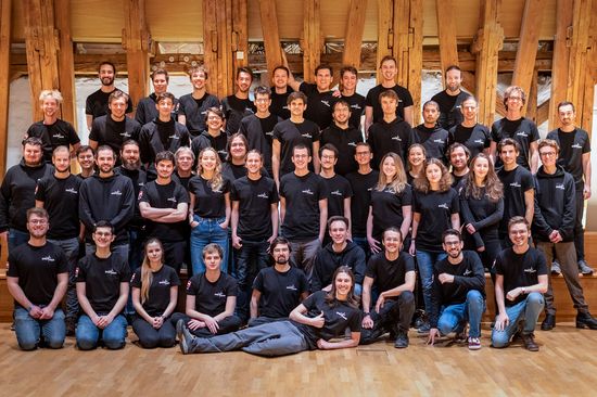 Gruppenfoto Space Team 2023