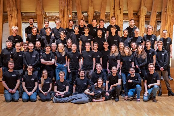 Gruppenfoto Space Team 2023