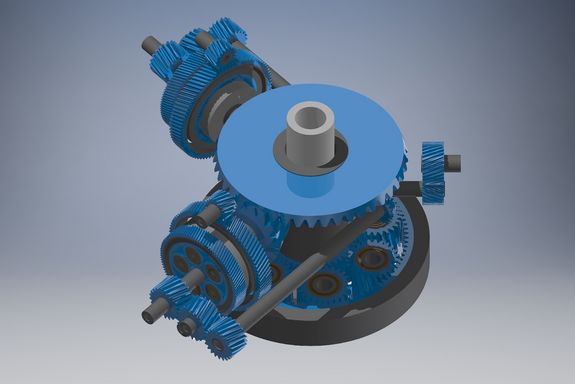Das Hubschraubergetriebe