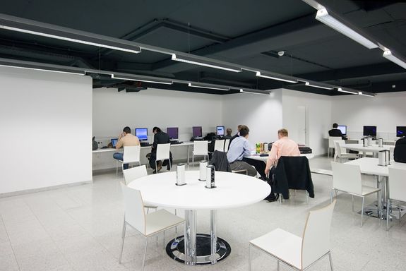 Aula - Computerbereich