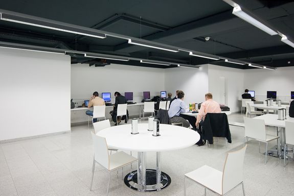 Aula - Computerbereich