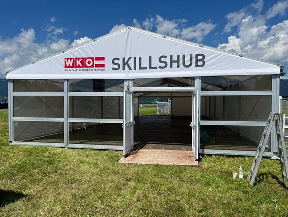 The construction of Airpower 2024 begins, the SKILLSHUB is created.