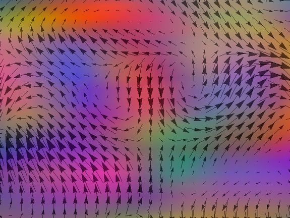 Schnitt durch das Quark-Gluon-Plasma