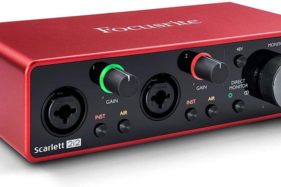 Focusrite Scarlett 2i2 3rd Gen
