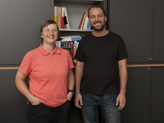 Prof. Ingrid Steiner und Anatol Desser